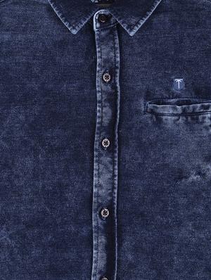 blue cotton shirt - 16533525 - Standard Image - 3