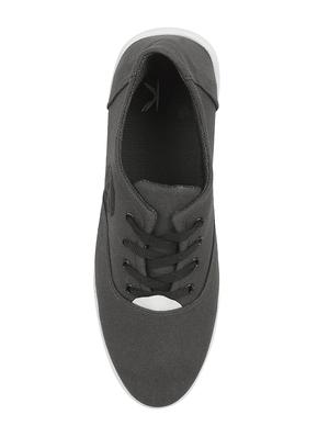 kzaara grey canvas lace up sneakers - 16533731 - Standard Image - 3