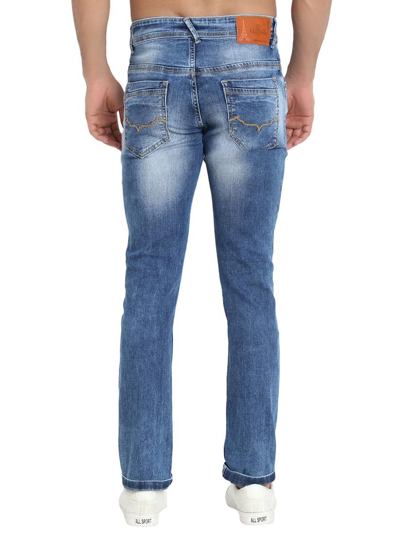 blue heavy washed jeans - 16534004 - Zoom Image - 3
