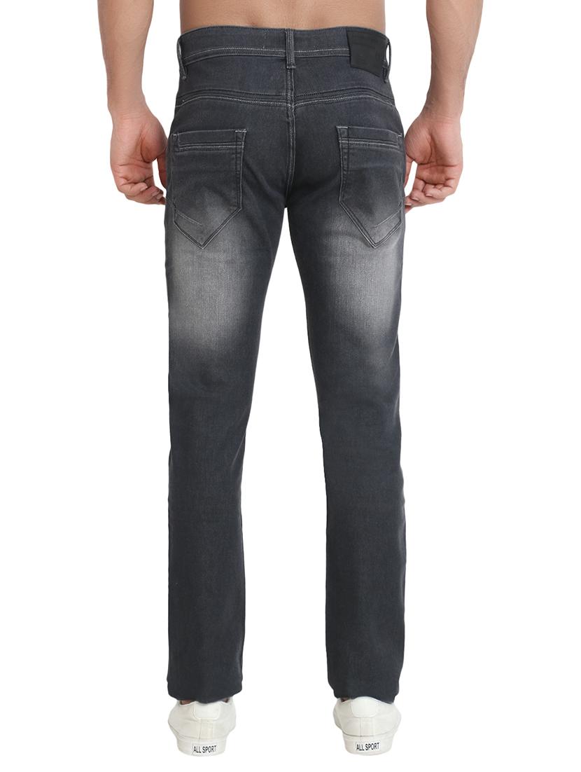 grey heavy washed jeans - 16534015 - Zoom Image - 3