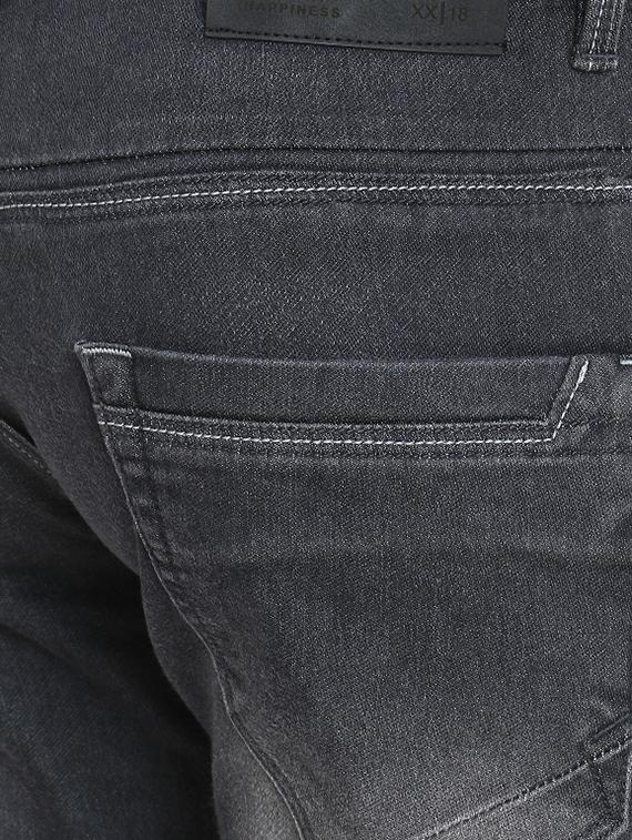 grey heavy washed jeans - 16534015 - Zoom Image - 6