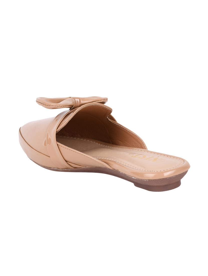 beige slip on mules - 16534336 - Zoom Image - 3