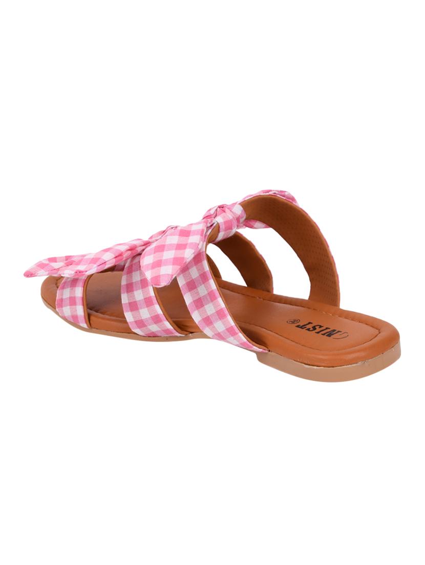 pink slip on sandals - 16534363 - Zoom Image - 3