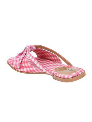 pink slip on sandals - 16534369 - Standard Image - 3