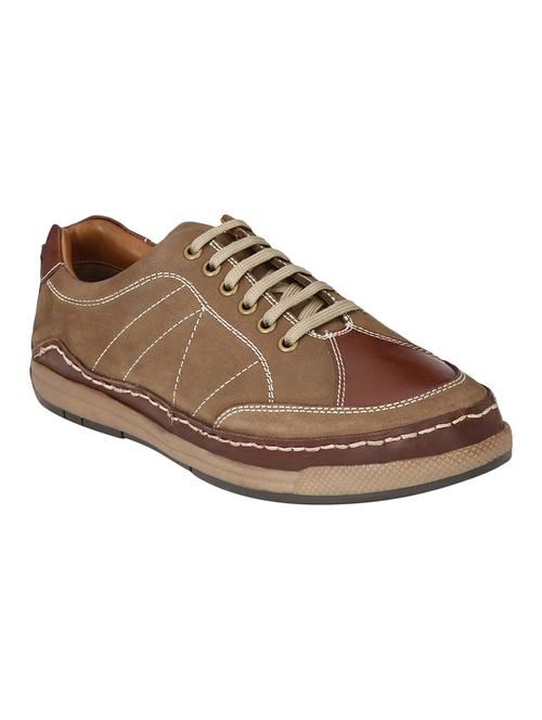 missali shoes brown leather lace up shoes - 16535727 - Standard Image - 1