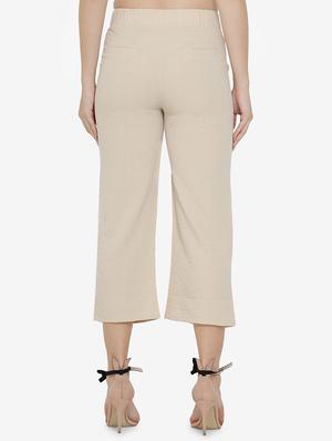 high rise pleated waist trouser - 16536403 - Standard Image - 3
