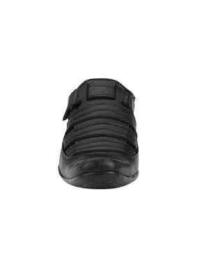 biggie black leatherette back strap sandals - 16537347 - Standard Image - 3
