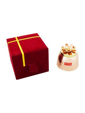 copper finish container oil ghee pot - 16537750 - Standard Image - 3