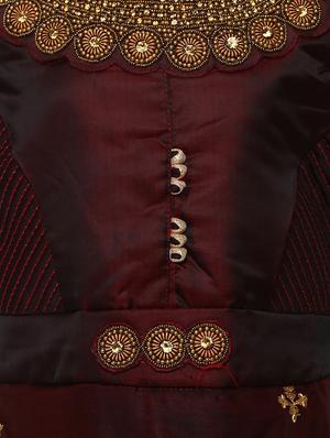 brown silk blend twin sets & jump suit - 16539085 - Standard Image - 3