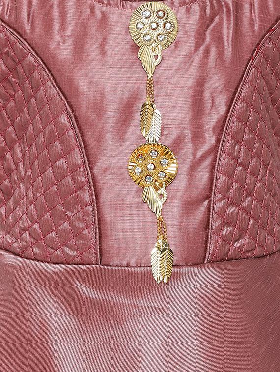 beige silk blend twin sets & jump suit - 16539143 - Zoom Image - 3