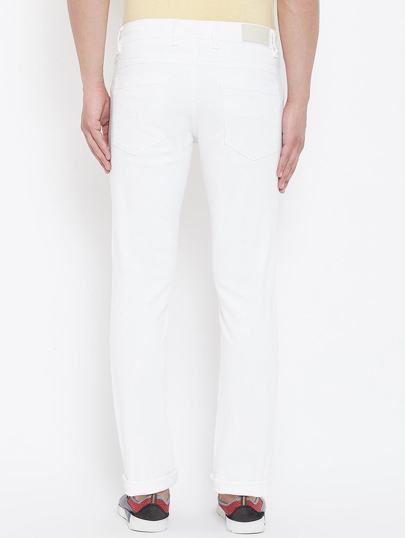 white plain denim jeans - 16539687 - Zoom Image - 3