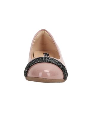 van heusen pink patent leather slip on ballerinas - 16541555 - Standard Image - 3