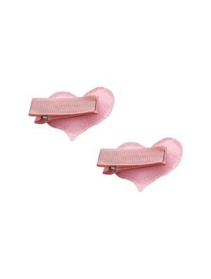 jewelz pair of pink heart shaped clips for your little ones - 16542677 - Standard Image - 3