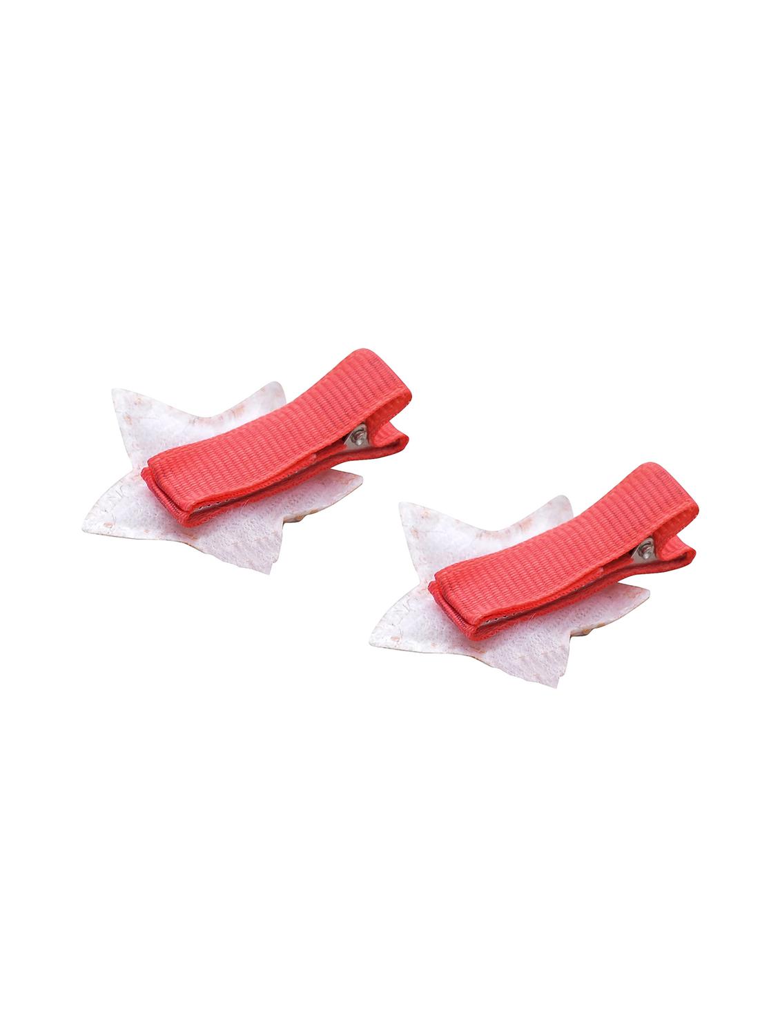 jewelz pair of off white coloured star shaped clips for your little ones - 16542681 - Zoom Image - 3