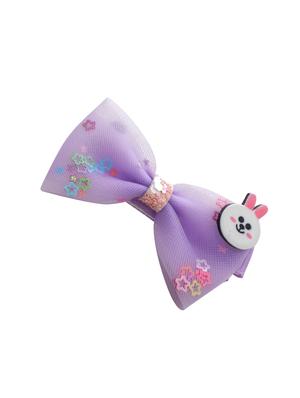 jewelz bunny and bow shaped hair clip with multi shiny stars for kids - 16542704 - Standard Image - 3