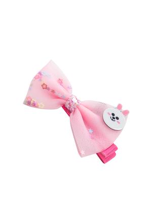 jewelz bunny and bow shaped hair clip with multi shiny stars for kids - 16542707 - Standard Image - 3