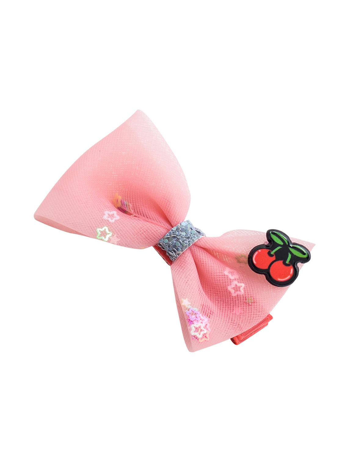 jewelz cherry and bow shaped hair clip with multi shiny stars for kids - 16542715 - Zoom Image - 3