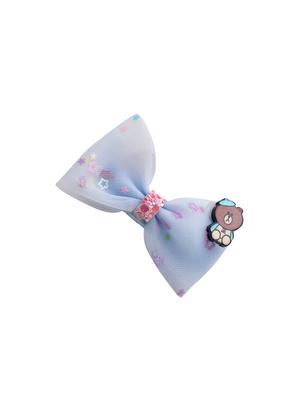 jewelz teddy bear and bow shaped hair clip with multi shiny stars for kids - 16542717 - Standard Image - 3