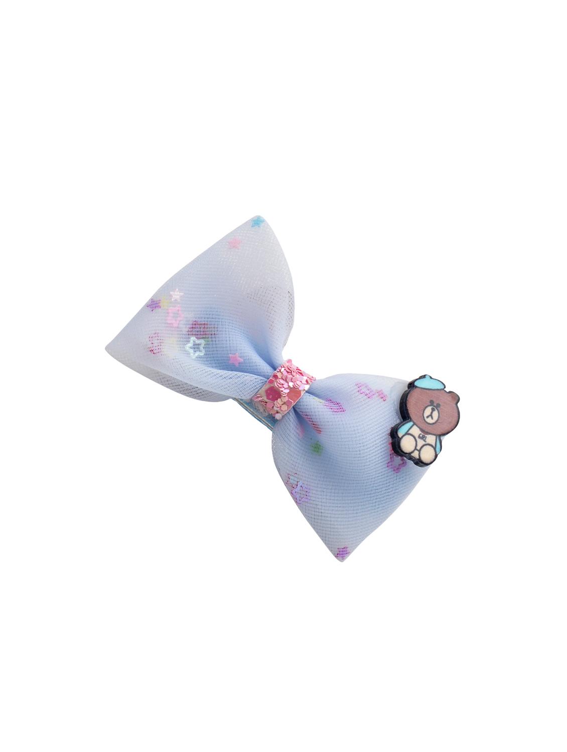 jewelz teddy bear and bow shaped hair clip with multi shiny stars for kids - 16542717 - Zoom Image - 3