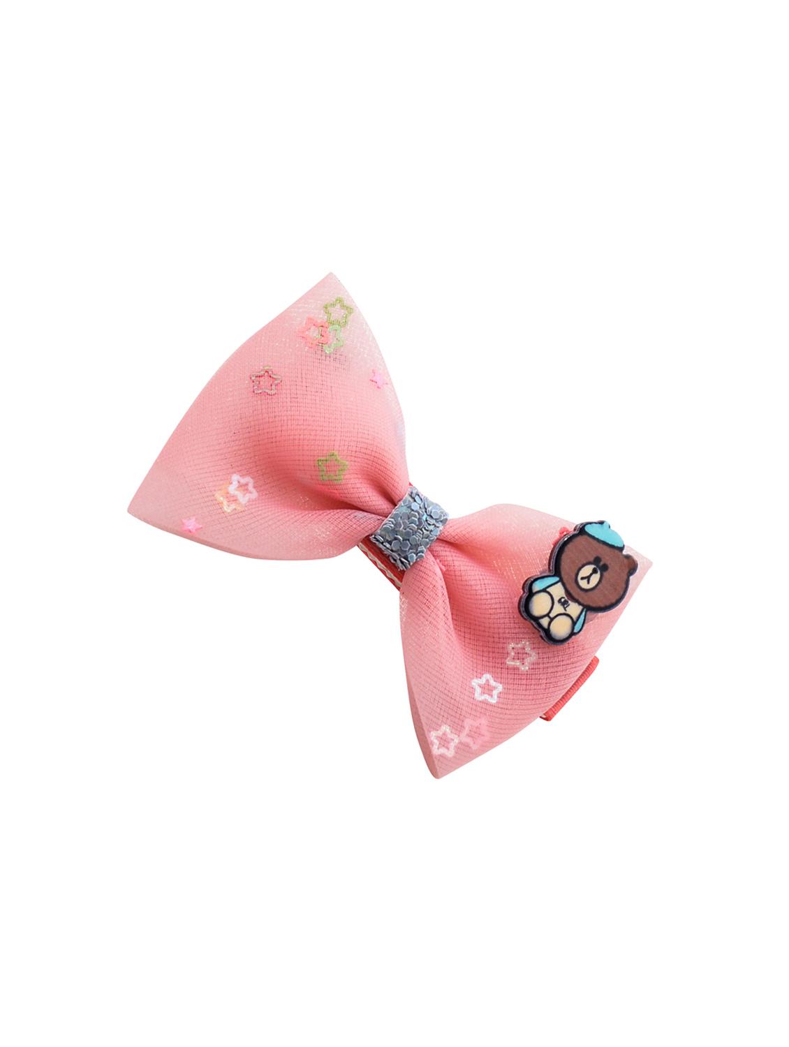 jewelz teddy bear and bow shaped hair clip with multi shiny stars for kids - 16542719 - Zoom Image - 3