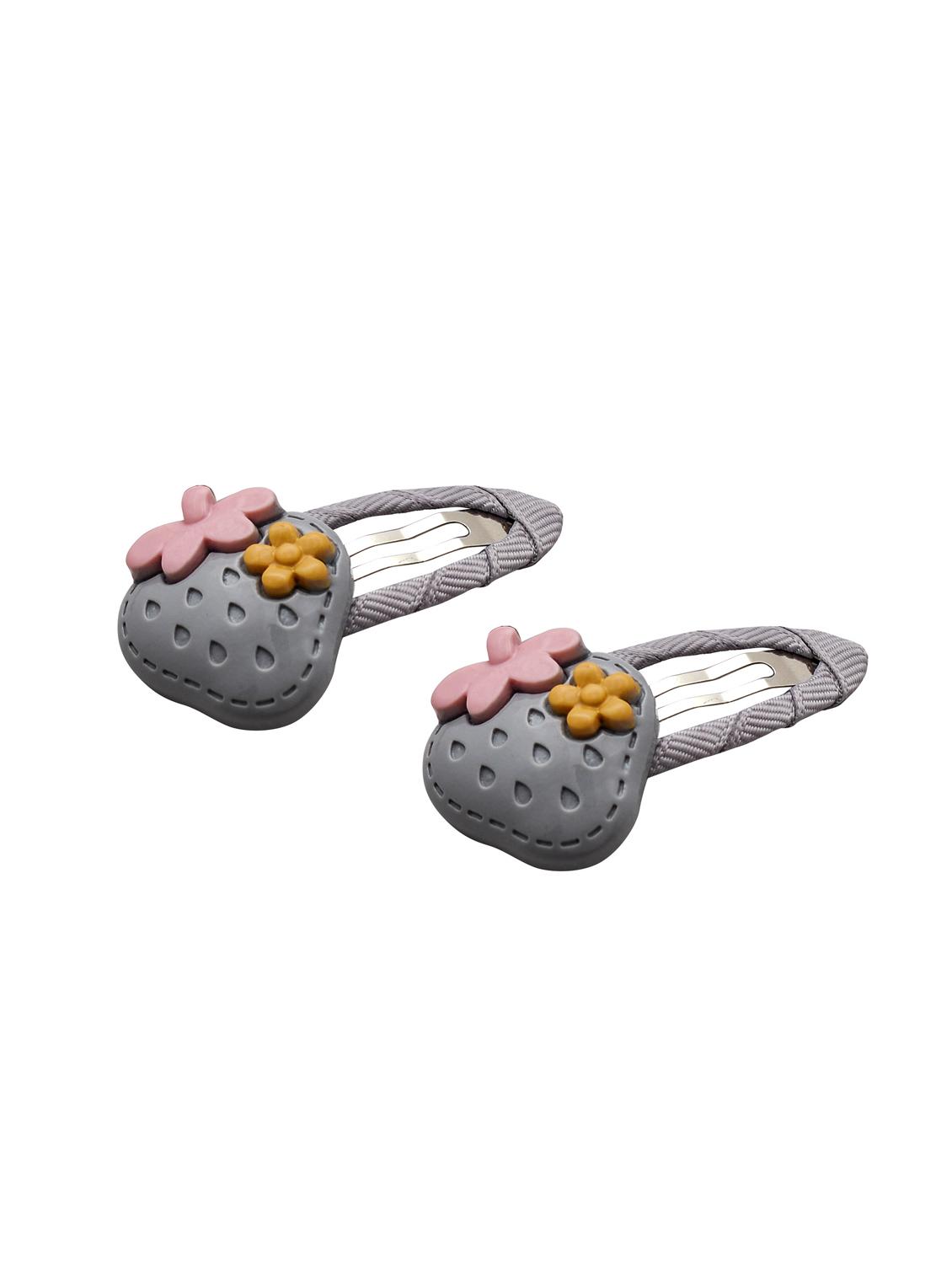 jewelz pair of straberry and flower design hair clips for kids - 16542744 - Zoom Image - 3