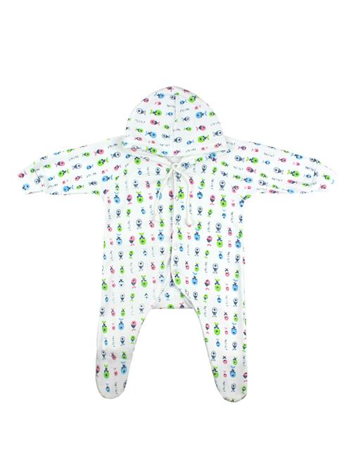 white cotton romper - 16543475 - Very Small Image - 1