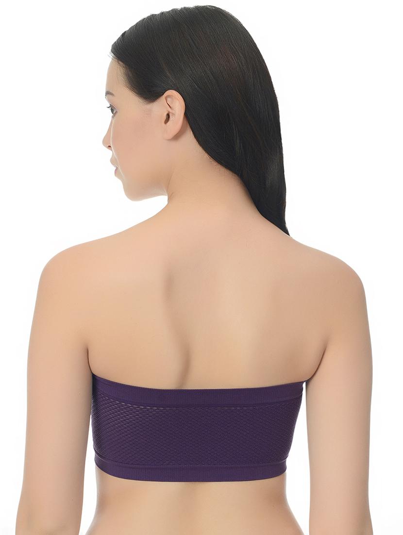 set of 2 solid tube bra - 16544448 - Zoom Image - 3