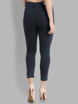 high rise ankle length jeans - 16544591 - Standard Image - 3