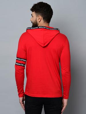 red taped hooded t-shirt - 16544822 - Standard Image - 3