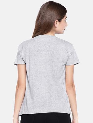 round neck quirky print tee - 16545243 - Standard Image - 3