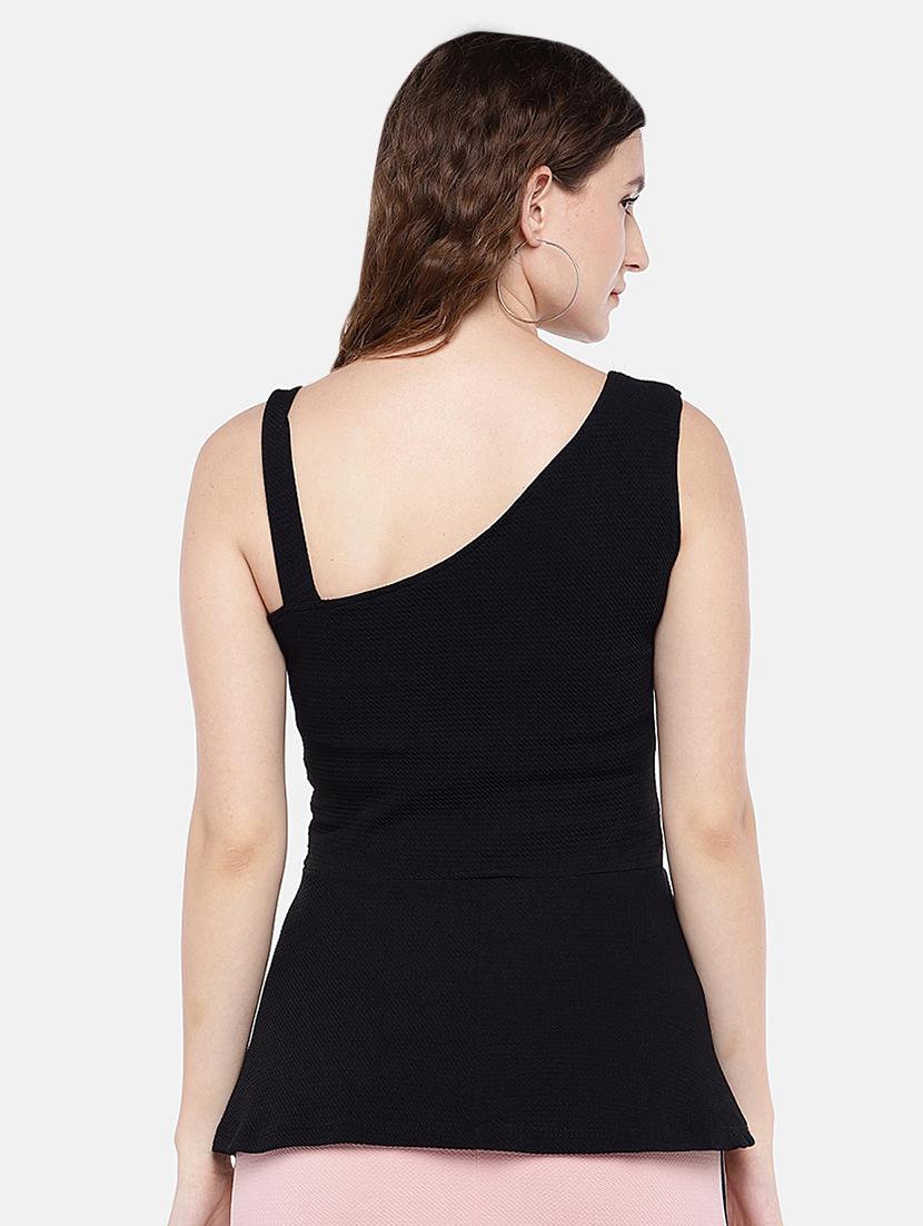 asymmetric neck solid top - 16545271 - Zoom Image - 3