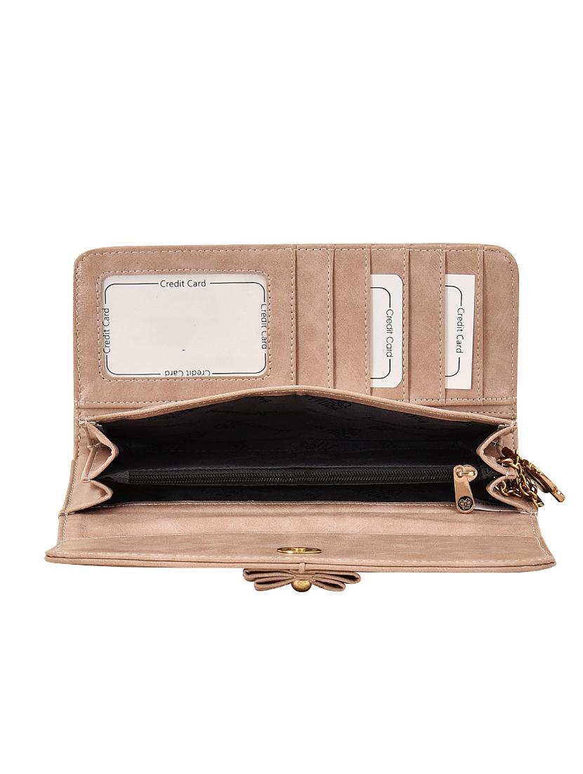 brown leatherette (pu) wallet - 16546246 - Zoom Image - 3