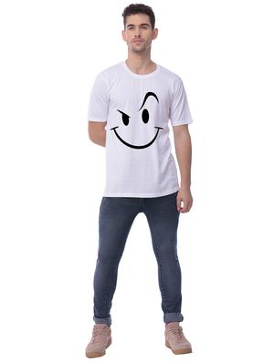white chest print t-shirt - 16547705 - Standard Image - 3