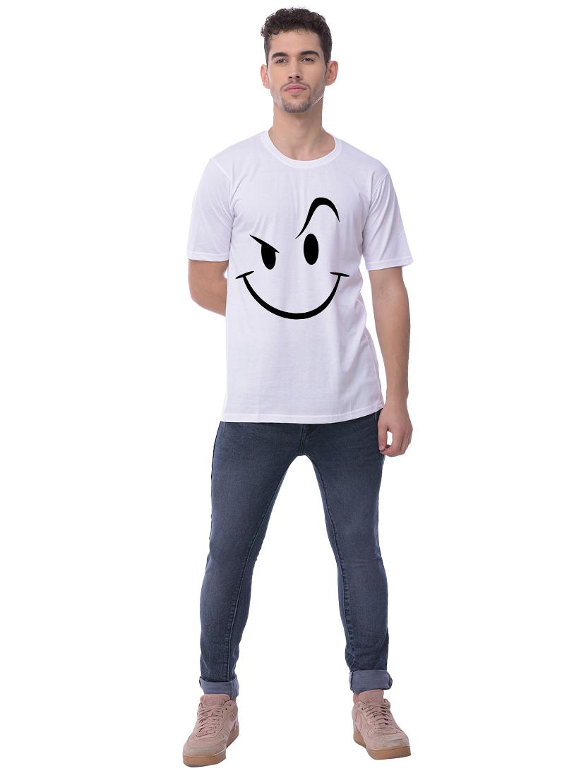 white chest print t-shirt - 16547705 - Zoom Image - 3