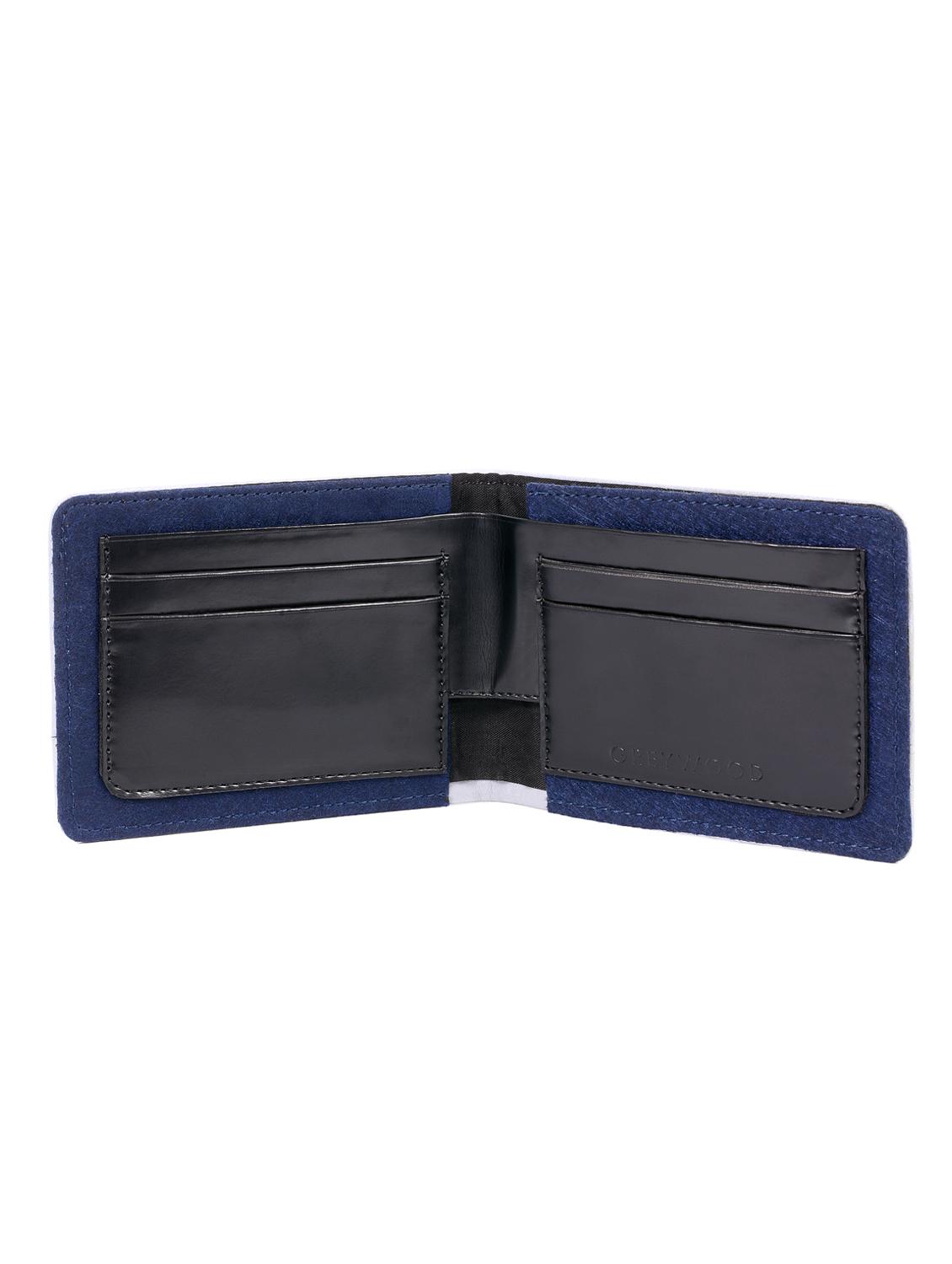 blue leather wallet - 16549760 - Zoom Image - 3