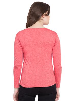long sleeved solid tee - 16550149 - Standard Image - 3