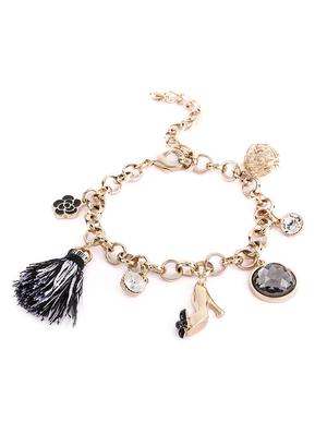 black metal bangle bracelet - 16551084 - Standard Image - 3
