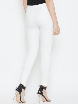 high rise solid jeggings - 16551165 - Standard Image - 3