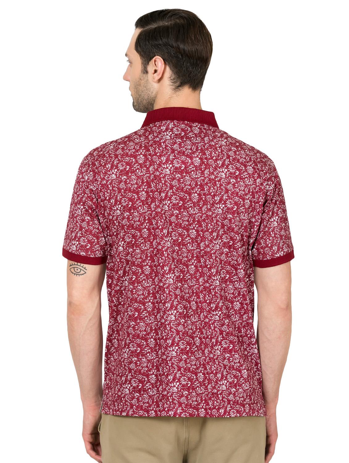 red printed t-shirt - 16551554 - Zoom Image - 3