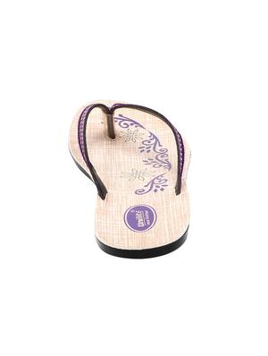 unistar purple slippers flip flops - 16551883 - Standard Image - 3
