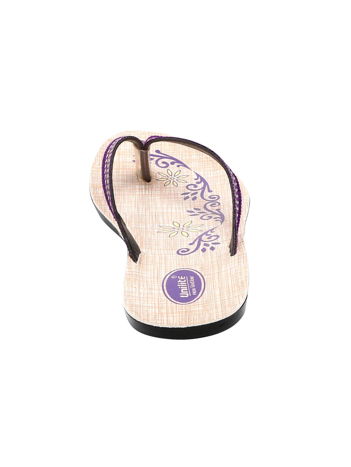 unistar purple slippers flip flops - 16551883 - Zoom Image - 3