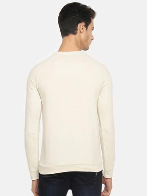 beige printed raglan sweatshirt - 16552020 - Standard Image - 3