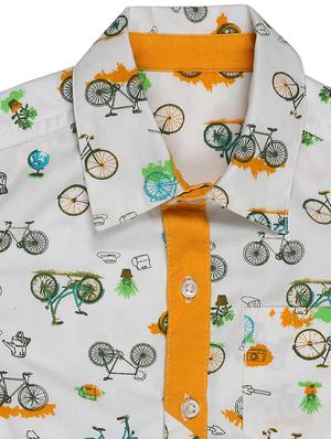 white cotton shirt - 16553035 - Standard Image - 3
