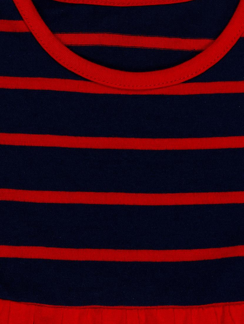 round neck striped top - 16553057 - Zoom Image - 3