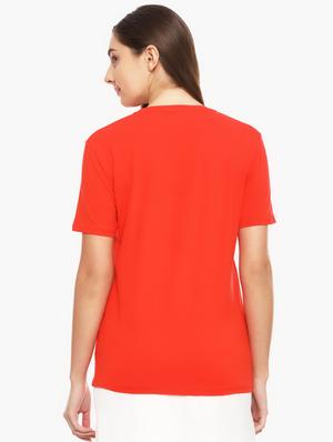 round neck slogan tee - 16553785 - Standard Image - 3