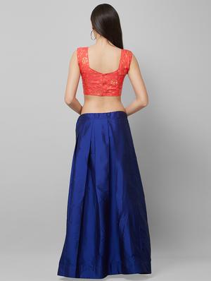 floral flared lehenga - 16554762 - Standard Image - 3