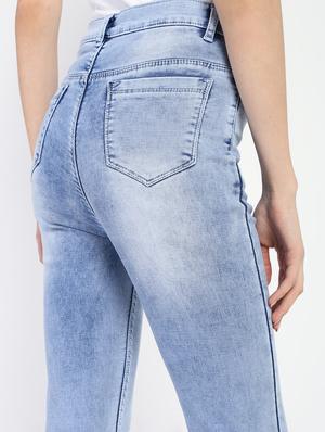 high rise stone washed jeans - 16554959 - Standard Image - 6