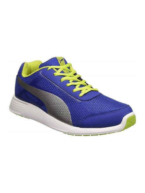 puma blue mesh sport shoes - 16556338 - Standard Image - 1