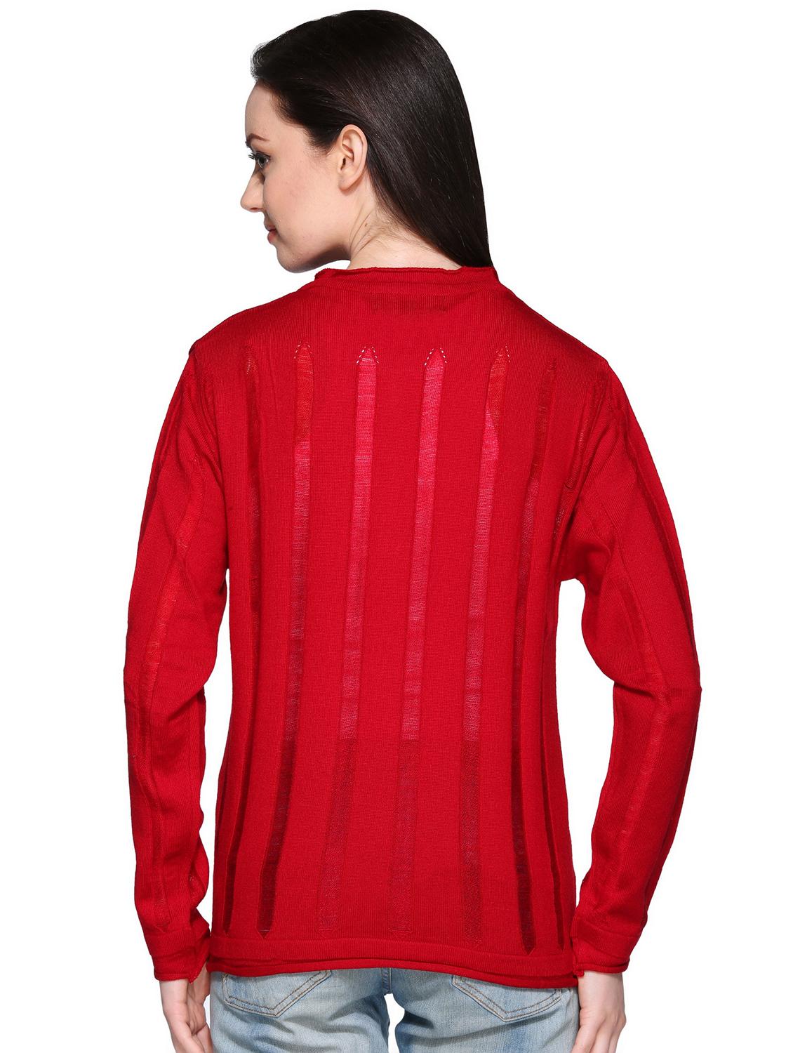 long sleeved solid pullover - 16556837 - Zoom Image - 3
