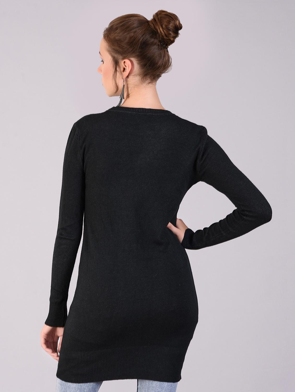 long sleeved embellished pullover - 16556854 - Zoom Image - 3